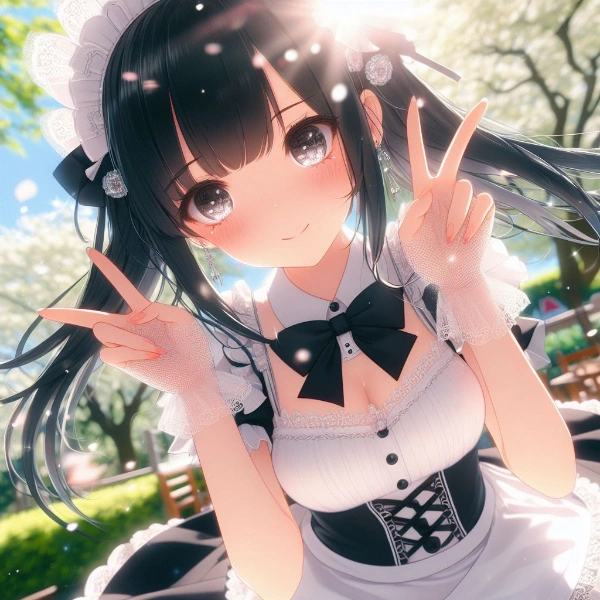 メイドさんのWピース