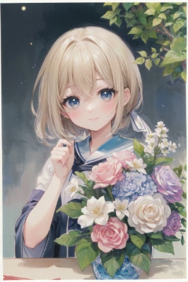 フラワーアレンジメント。