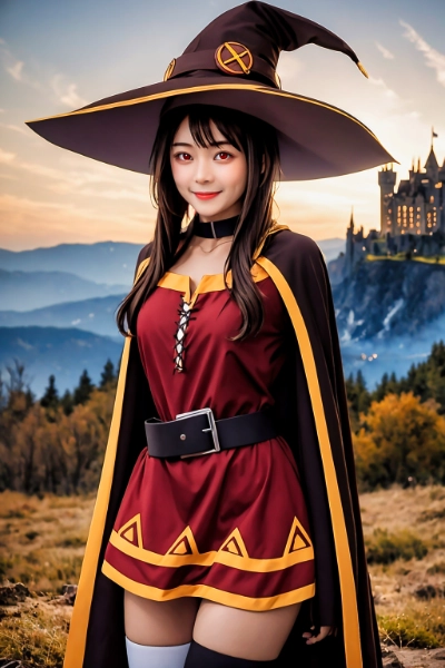 めぐみん（コスプレ）