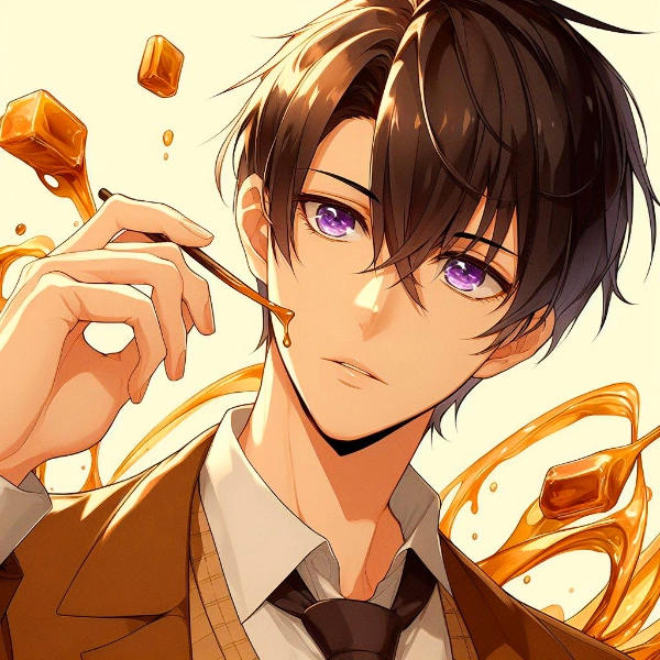 キャラメルと、黒髪短髪男性★その1(14枚)