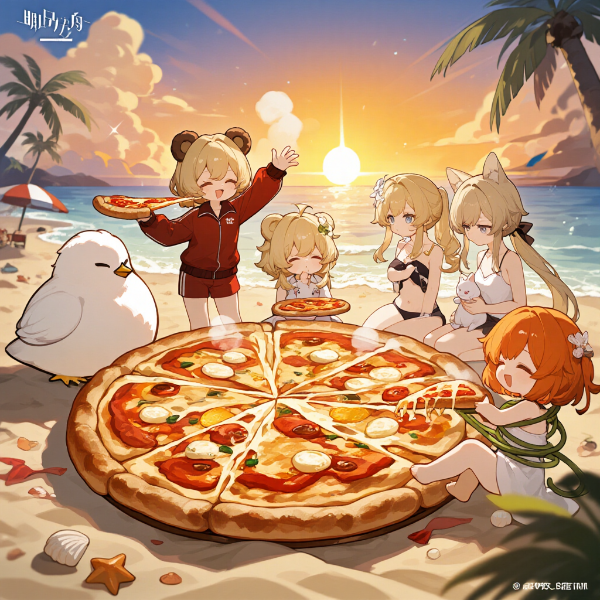 島活ピザパーティ！