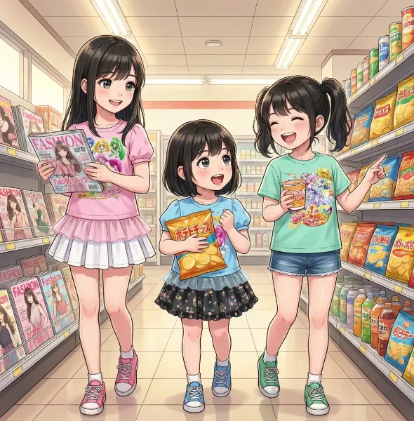 プリTでコンビニ