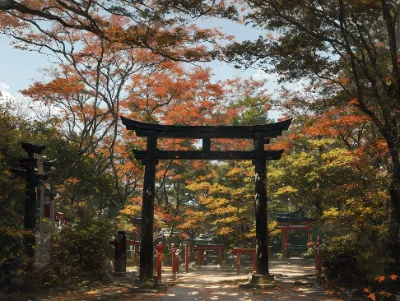 栗鼠の鳥居