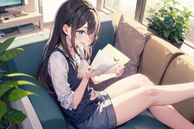 手紙を読んだり書いたり
