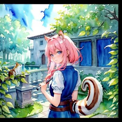 水彩風景