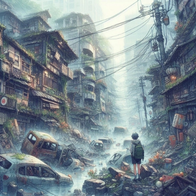 廃墟の街