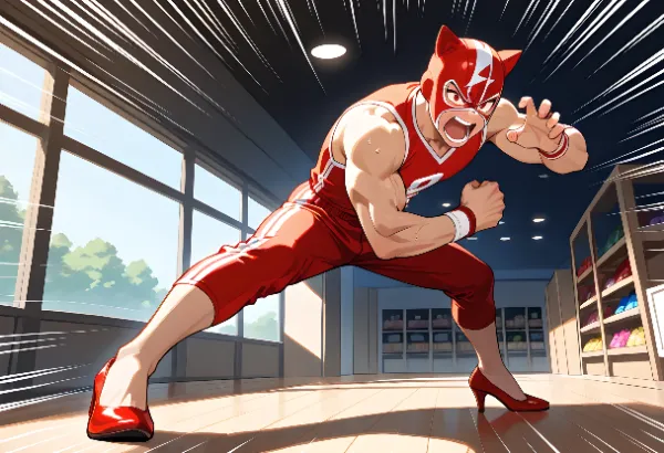 【ハイヒール】悪逆ハイヒールレスラー！フィジカル大ピンチ！