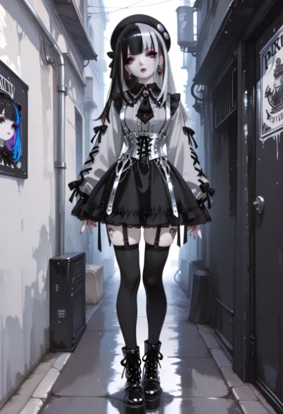 路地の奥で、世界が少しずつ揺れている