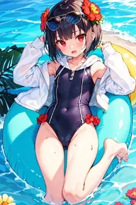 黒髪ボブ
