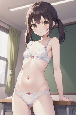 下着姿の女の子見るだけ