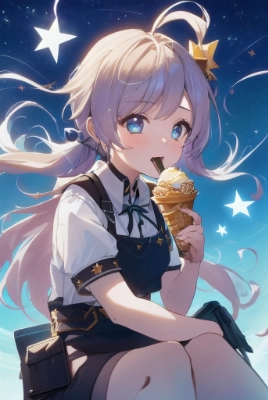 アイス@まずはこのチョコから食べよっと♪