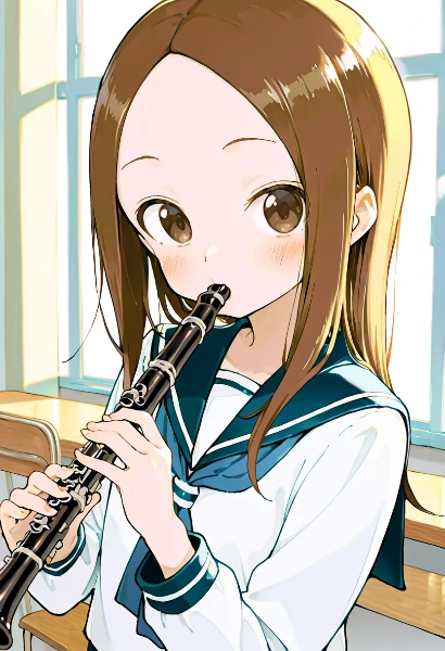 クラリネット上手の高木さん