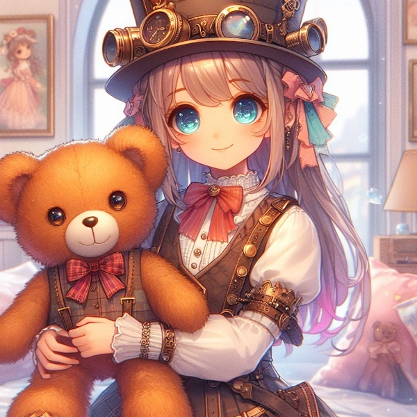 テディベアと女子