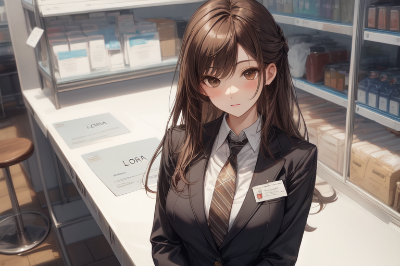 新入社員のしほちゃん