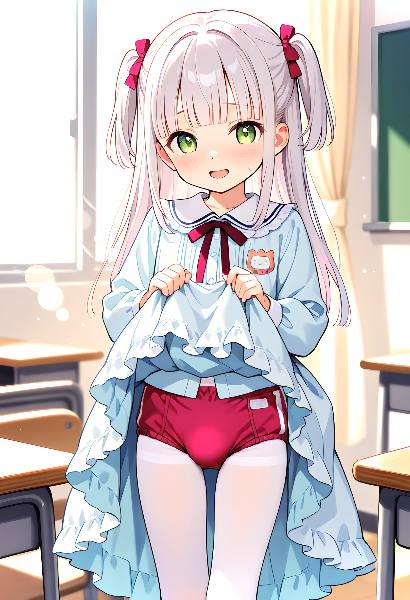 ブルマ見せ男の子