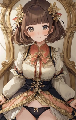 茶髪ボブちゃん