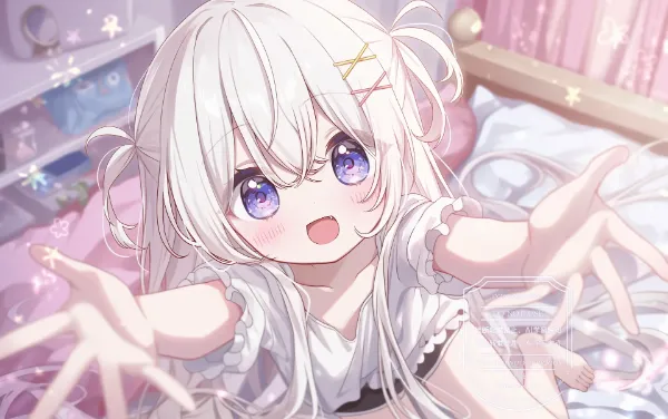 お兄ちゃ〜ん、抱っこ〜♡