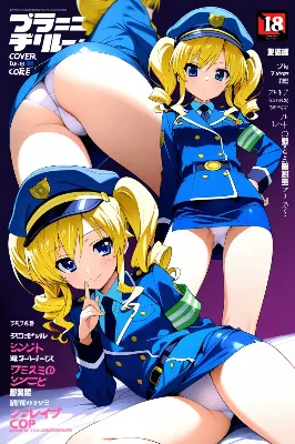 婦警マガジン・明智小衣編（今日のぱんつ）