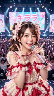 日本のアイドルきららちゃん