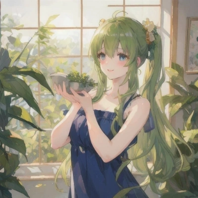 植物好きの緑子さん