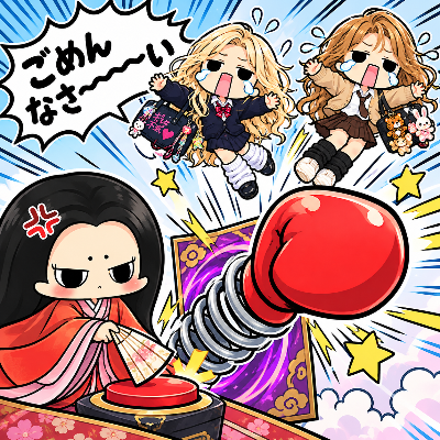 ③平安姫ご立腹💢(おゆう、せい、れい)