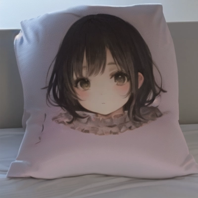 A girl as flat as a pancake(パンケーキのように平らな女の子)