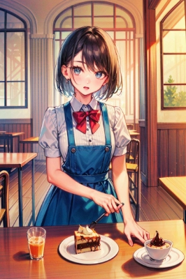カフェでのひととき