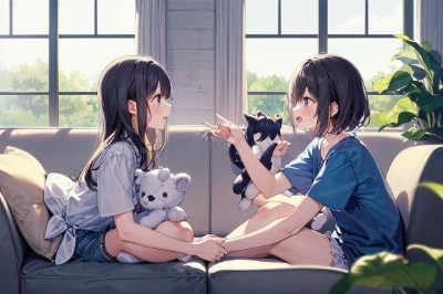 ぬいぐるみと