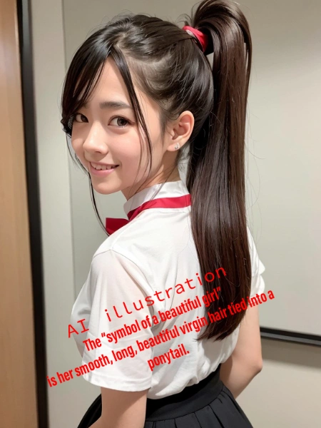 美少女のシンボルはポニーテール
