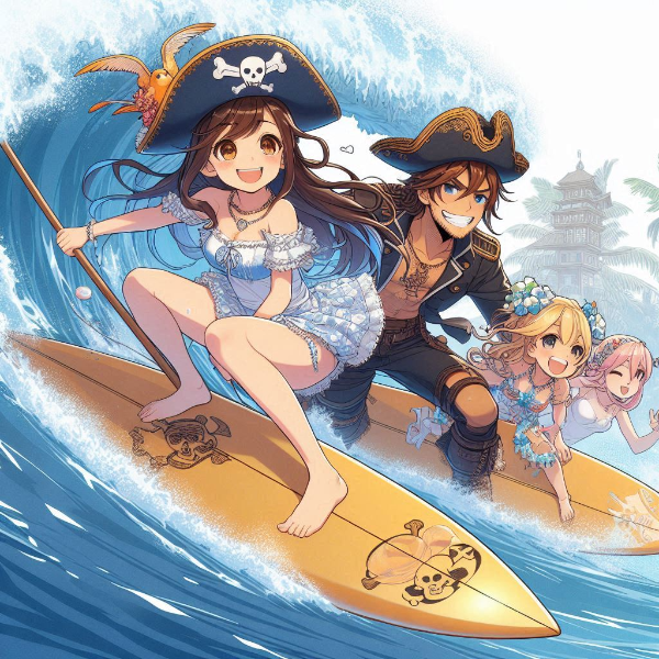 波乗りハネムーン