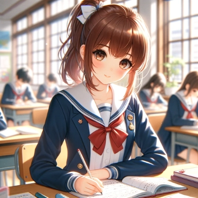 （なに後ろ見てるの？）