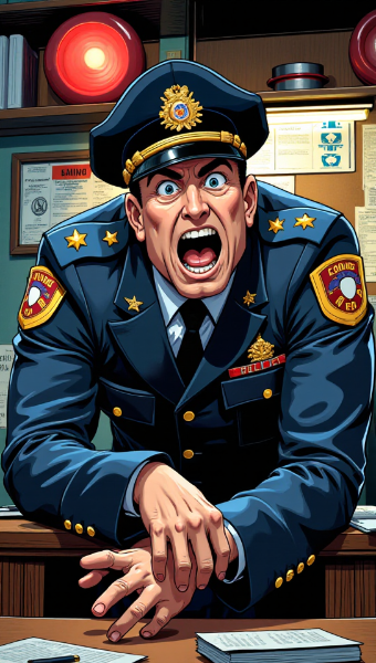 なにィ！？　囚人が脱獄だとぉぉ！？