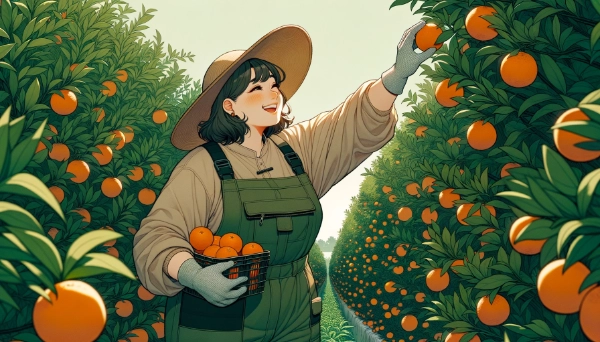 『みかん狩り』