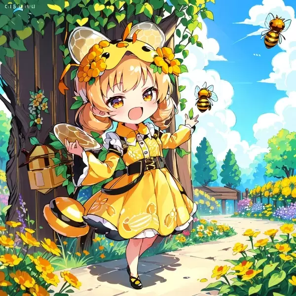 ミツバチの妖精（別バージョン）