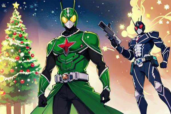 クリスマスの使者、マスカレイダークリス🎄