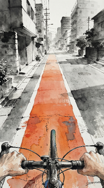 知らない街のガイドライン／スマホ壁紙アーカイブ