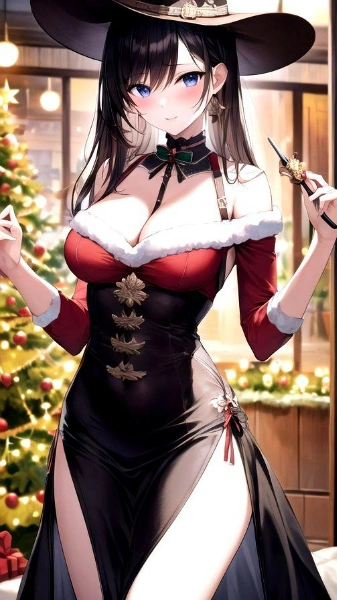 クリスマスバイト中の姉貴