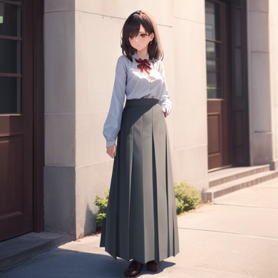 ロングスカート少女 #16
