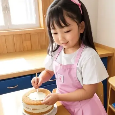 初めてのケーキ創り