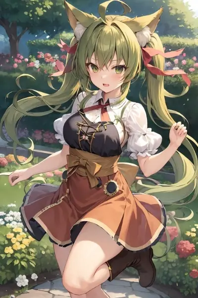 アンタまた一人で散歩？可哀そうだから私も一緒に行ってあげるわ