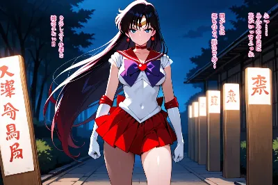 コラボ：鬼太郎とセーラーマーズ１