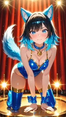 🐺 サーカス 〜ウル子、狼なのに調教される〜🎪🐺