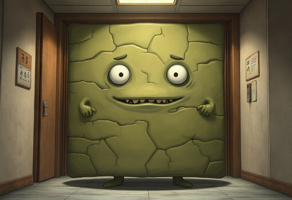 ぬりかべ　　note連載　妖怪事務所うらかた堂の守護神