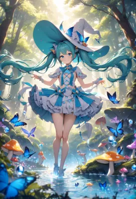 御伽の世界の魔法少女
