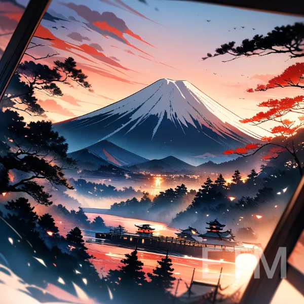 日本×山=富士山