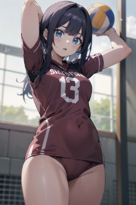 バレー部員大集合