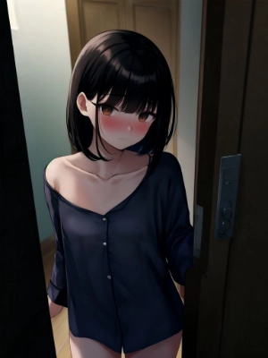 とっトイレについてきて