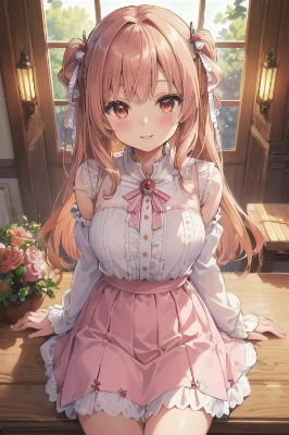 pretty eye,アイリス,ピンクとホワイトがよく似合う♩