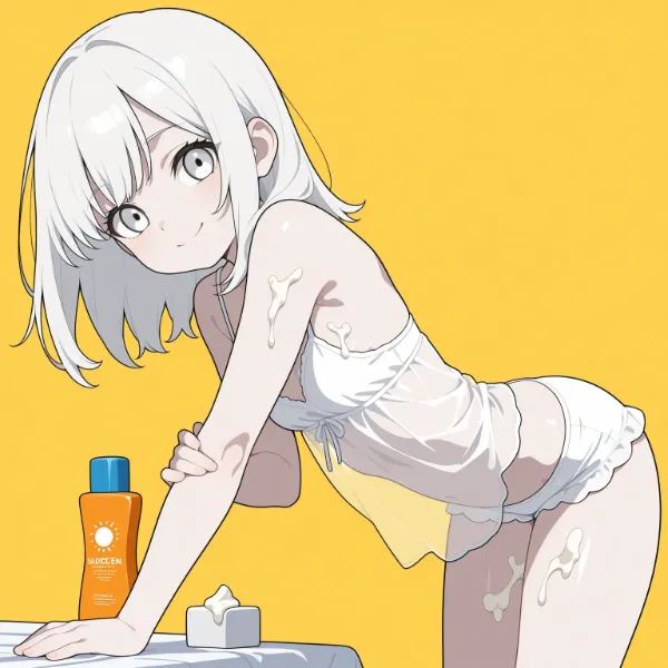 「なに見てるの～？」