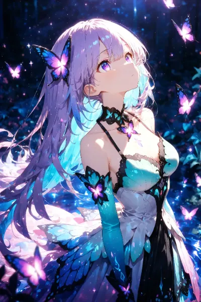 蒼き祈り、蝶たちは夜に還る